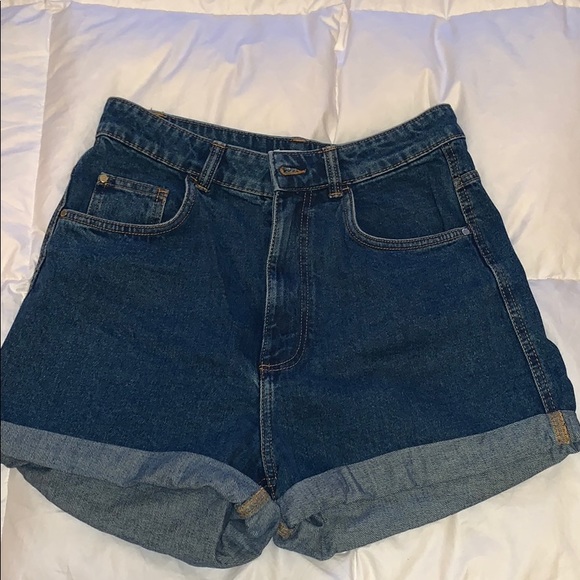 Zara Pants - Authentic Denim by TRF High-Waisted Jean Shorts